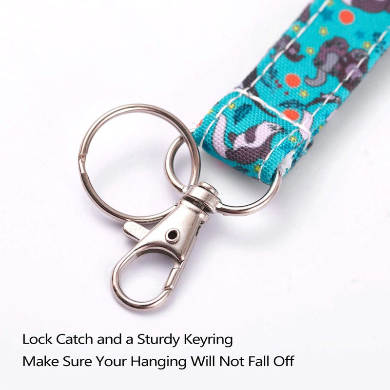 LParkin Otter Lanyard Gifts Lanyards for ID Badges Keys Long Neck Cute Cartoons Anime Otters Gift for Women Teacher Lanyard String for Kids - Image 3